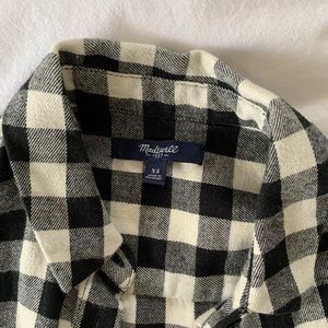 Madewell Plaid Flannel Shirt